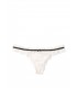 Мереживні трусики-стрінги з колекції Dream Angels від Victoria's Secret - Coconut White
