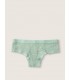 Кружевные трусики-чикстер от Victoria's Secret PINK - Seasalt Green
