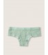 Мереживні трусики-чікстер від Victoria's Secret PINK - Seasalt Green