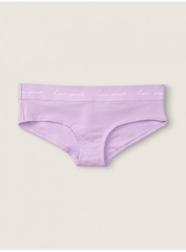 Бавовняні трусики-хіпстер Victoria's Secret PINK - Cabana Purple
