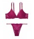 Комплект білизни Love by Victoria Lace Hardware від Victoria's Secret - Pink Rouge