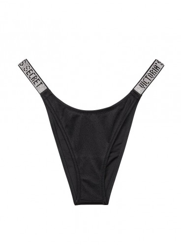 Плавки Shine Strap Escondido Brazilian Swim Bottom от Victoria's Secret - Nero