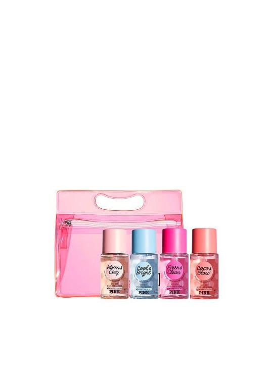 pink body spray set