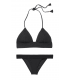 Стильний купальник Ensenada Smocked Longline Triangle від Victoria's Secret - Nero