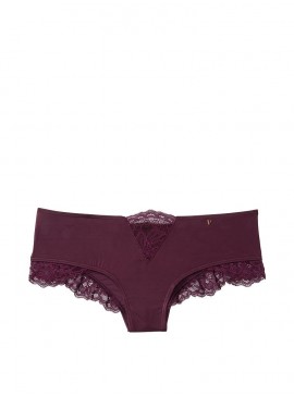 Докладніше про Трусики Micro Lace Inset Cheeky Very Sexy від Victoria&#039;s Secret - Dark Violet