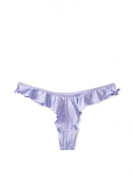 Фото Сатиновые трусики-стринги от Victoria's Secret - Icy Lavender