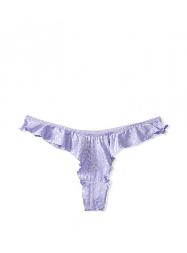 Сатиновые трусики-стринги от Victoria's Secret - Icy Lavender