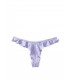 Сатиновые трусики-стринги от Victoria's Secret - Icy Lavender