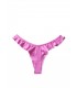Сатиновые трусики-стринги от Victoria's Secret - Rosita Pink