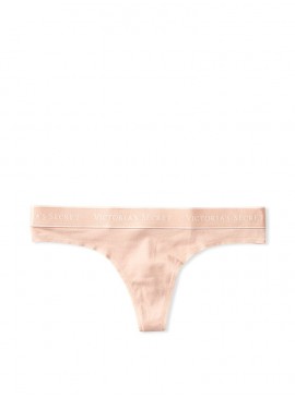 Докладніше про Трусики-стрінги Victoria&#039;s Secret із колекції Stretch Cotton - Praline