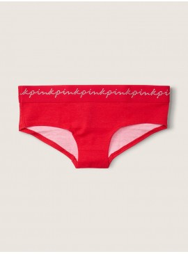 Докладніше про Бавовняні трусики-хіпстер Victoria&#039;s Secret PINK - Red