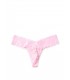 Трусики-стринги Victoria's Secret из коллекции Cotton Lace - Pink Flora