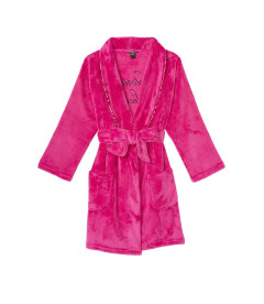 Плюшевый халат от Victoria's Secret - Fluo Pink
