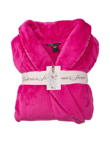 Плюшевий халат від Victoria's Secret - Fluo Pink