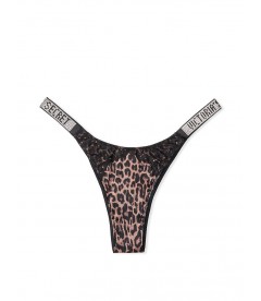 Трусики Brazilian Shine Strap из коллекции Very Sexy от Victoria's Secret - Nougat Leopard