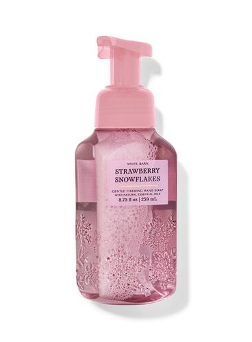 Пенящееся мыло для рук Bath and Body Works - Strawberry Snowflakes