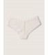 Мереживні трусики-чікстер від Victoria's Secret PINK - Coconut White