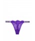 Мереживні трусики-стрінги Shine Strap з колекції Very Sexy від Victoria's Secret - Bright Violet