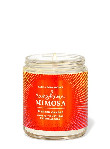 Свеча Sunshine Mimosa от Bath and Body Works