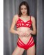 Комплект білизни Demi із серії Luxe Lingerie Strappy від Victoria's Secret - Red