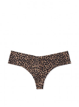 Фото Бесшовные трусики-стринги Victoria's Secret - Sweet Praline Leopard
