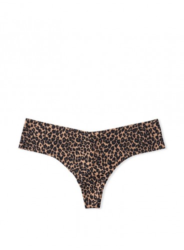 Безшовні трусики-стрінги Victoria's Secret - Sweet Praline Leopard