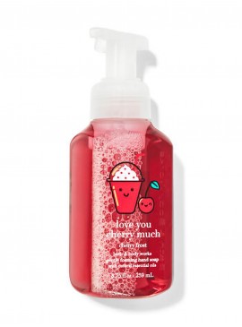 Фото Пенящееся мыло для рук Bath and Body Works - Cherry Frost
