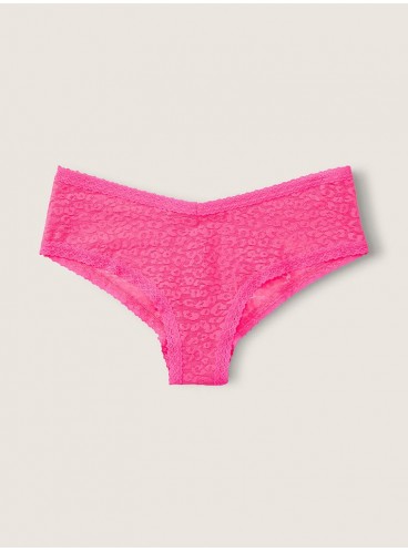 Мереживні трусики-чікстер від Victoria's Secret PINK - Capri Pink