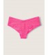 Кружевные трусики-чикстер от Victoria's Secret PINK - Capri Pink