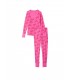 Термопижамка от Victoria's Secret - Fluo Pink Script