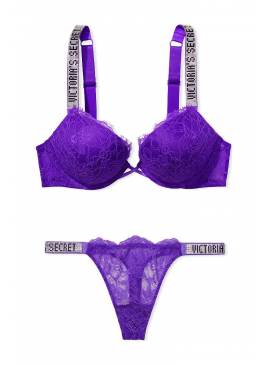 Докладніше про Комплект з 2-м Push-Up із серії Bombshell від Victoria&#039;s Secret - Bright Violet