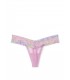 Мереживні трусики-стрінги від Victoria's Secret - Pink