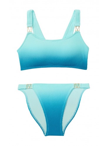 Стильний купальник The Wave Scoop від Victoria's Secret - Blue Dip Dye