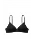 Бюстгальтер Lightly-Lined Mini Logo Foldover Wireless от Victoria's Secret - Black