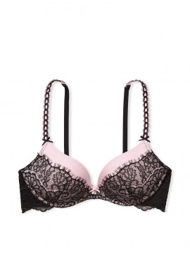 Фото Бюстгальтер Lightly-Lined Wireless от Victoria's Secret - Black & Pink