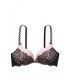 Бюстгальтер Lightly-Lined Wireless от Victoria's Secret - Black & Pink