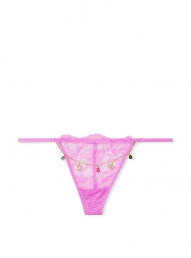 Фото Трусики-стринги Very Sexy Lace V-String Charm от Victoria's Secret - Berry Gelato