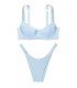 NEW! Стильный купальник Shine Strap Wicked Bikini от Victoria's Secret - Purity Blue