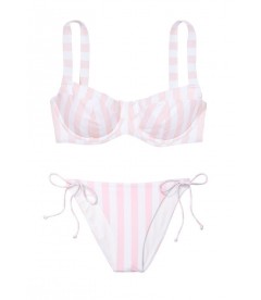 NEW! Стильний купальник Essential Wicked Bikini від Victoria's Secret - Pink Stripes