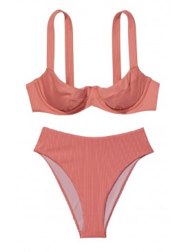 Фото NEW! Стильний купальник Essential Wicked Bikini від Victoria's Secret - Rib Canyon Rose
