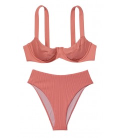 NEW! Стильный купальник Essential Wicked Bikini от Victoria's Secret - Rib Canyon Rose