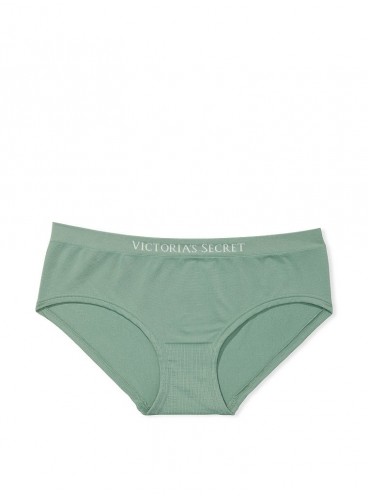 Трусики-хіпхагери Seamless від Victoria's Secret - Seasalt Green