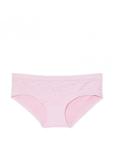 Трусики-хіпхагери Seamless від Victoria's Secret - Pink Pointelle