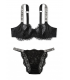 Комплект Wicked Unlined Lace Balconette Bikini від Victoria's Secret - Black