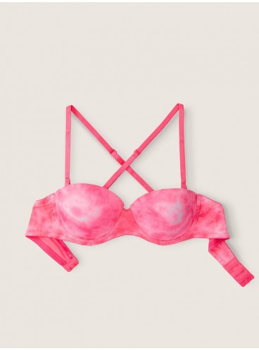 Комплект бeлья из серии Wear Everywhere от Victoria's Secret PINK - Pink Daisy Tie Dye