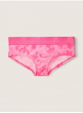 Фото Хлопковые трусики-хипстер Victoria's Secret PINK - Pink Daisy Tie Dye