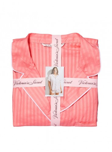 Пижамка с шортиками Victoria's Secret из серии Cotton Short - Pink