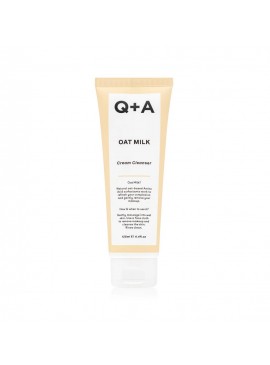 Фото Очищуючий крем-гель для обличчя з вівсяним молоком Q+A Oat Milk Cream Cleanser 125m