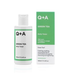 Tонер для лица с зелёным чаем Q+A Green Tea Daily Toner