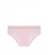 Хлопковые трусики-хипстер Victoria's Secret из коллекции Cotton Logo - Whisper Pink
